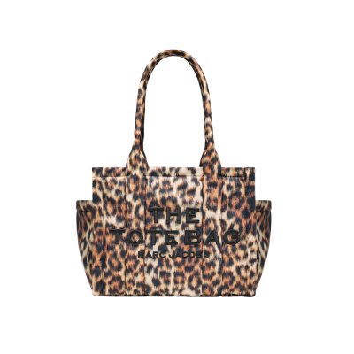 THE MEDIUM TOTE BAG IN LEOPARD PUFFY NYLON